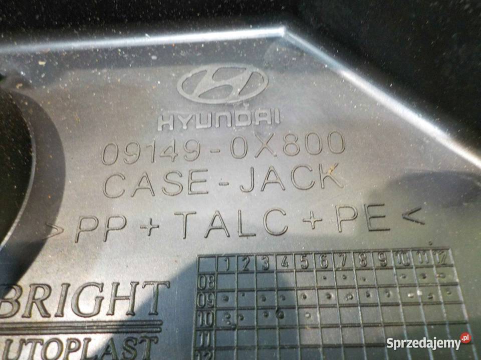 HYUNDAI i10 I 10r zestaw naprawczy 091490X800 osobowe Suków