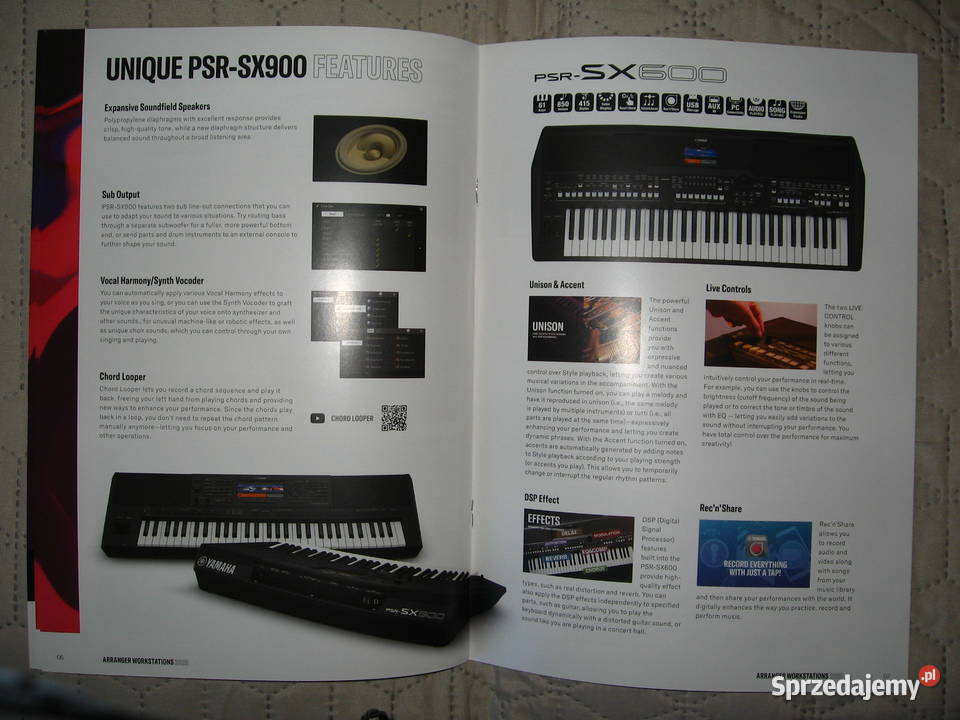Yamaha Arranger Workstations 2020 catalog Kępice