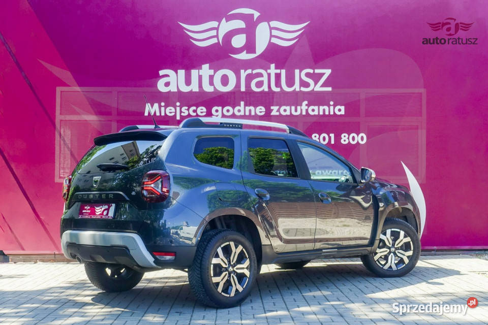Dacia Duster 4x4Pierwszy WłaścicielSalon Polska czujnik zmierzchu Warszawa