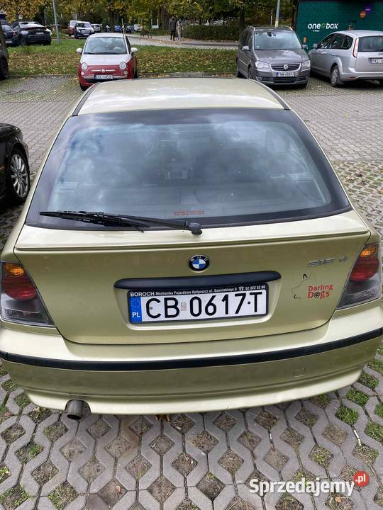 BMW Seria 316 ti Seria 3 dolnośląskie Wrocław