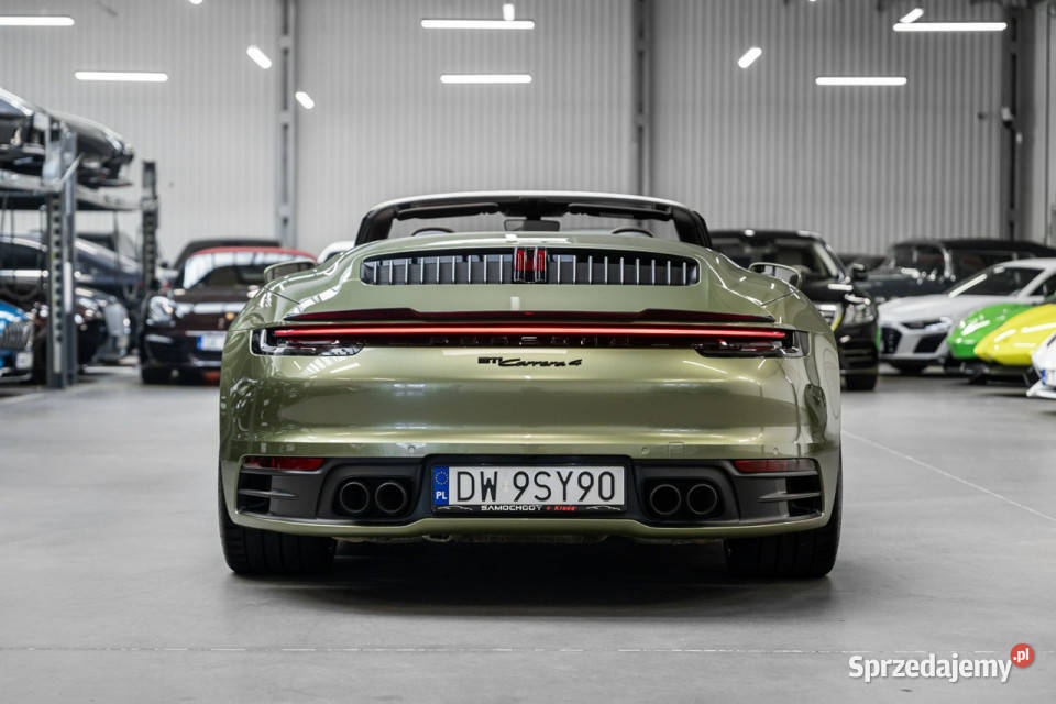 Porsche 911 Carrera 4 Cabrio Gwarancja 042028 światła LED Węgrzce