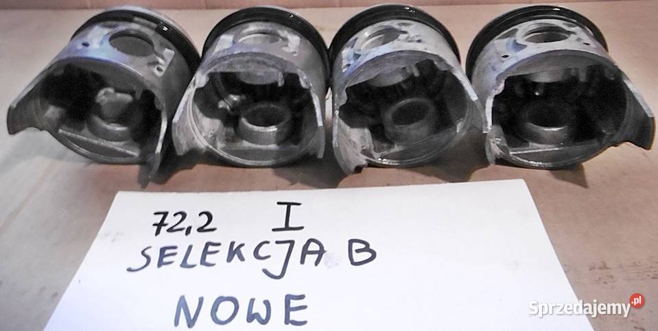 Tłoki silnika 116C selekcja B 722 Fiat 125 P wielkopolskie Ostrów Wielkopolski sprzedam
