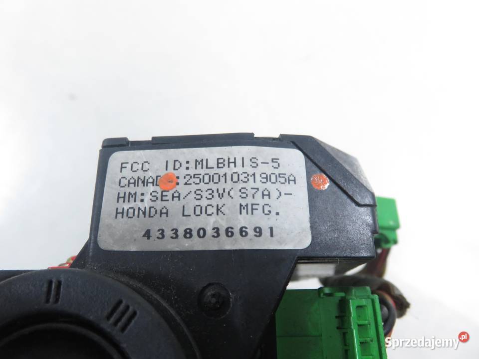 STACYJKA WKŁADKI HONDA CIVIC VII EU EP EV