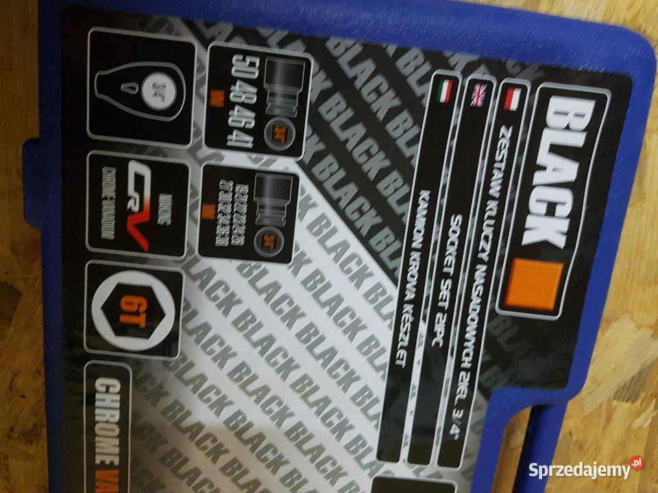 KLUCZE NASADOWE 21el 34 6kątne 1950mm Głogowa