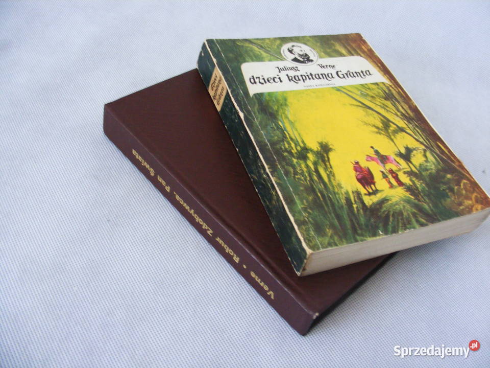 Dzieci kapitana Granta Robur Zdobywca Pan Świata Rok wydania 1986 dolnośląskie