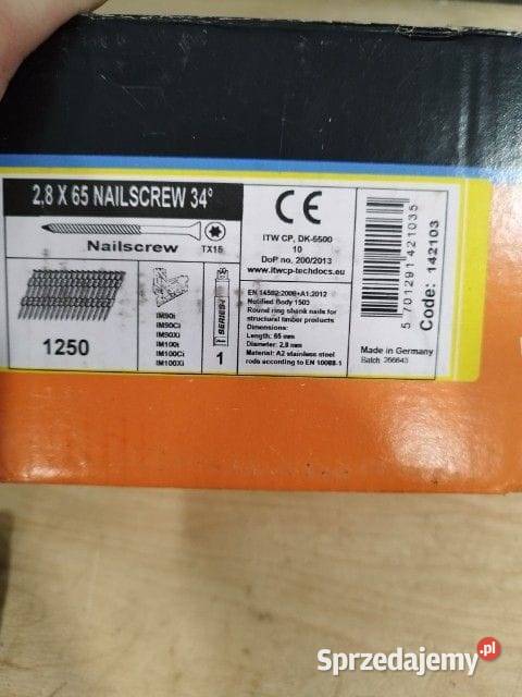 Gwozdzie paslode 31 90mm Studzianek