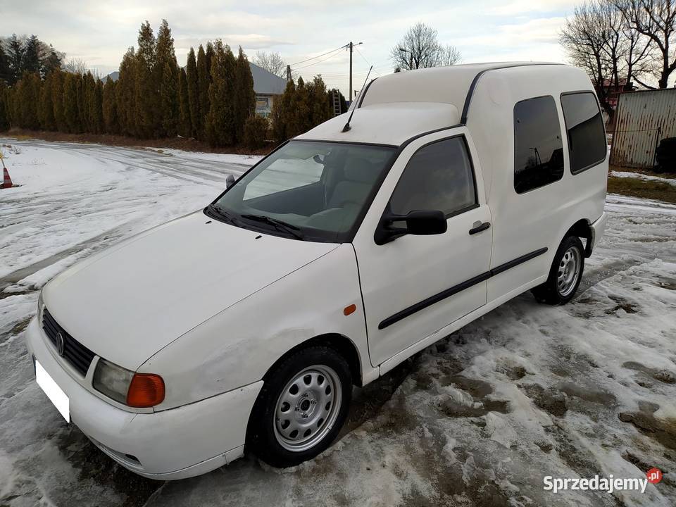 VW Caddy 19Sdi 1998 5osób Oszczędny Niezawodny 325000km podkarpackie Jasło sprzedam