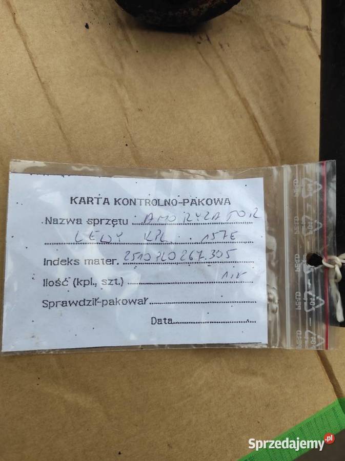 Amortyzator lewy kpl do Ził Ural Zawieszenie i amortyzacja