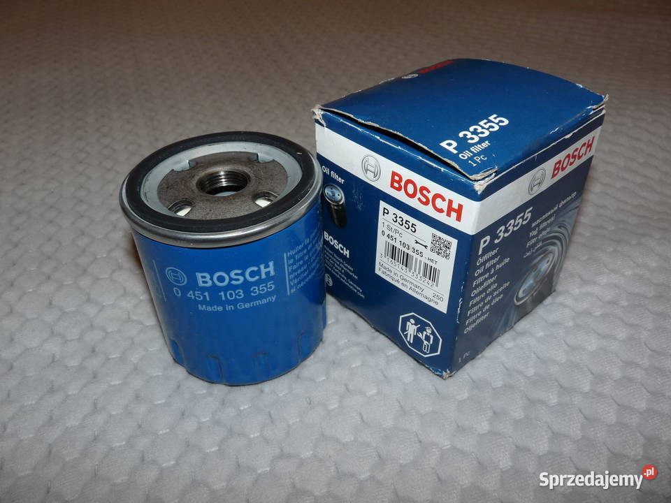 Filtr oleju BOSCH P3355 do PEUGEOT 206 307 406