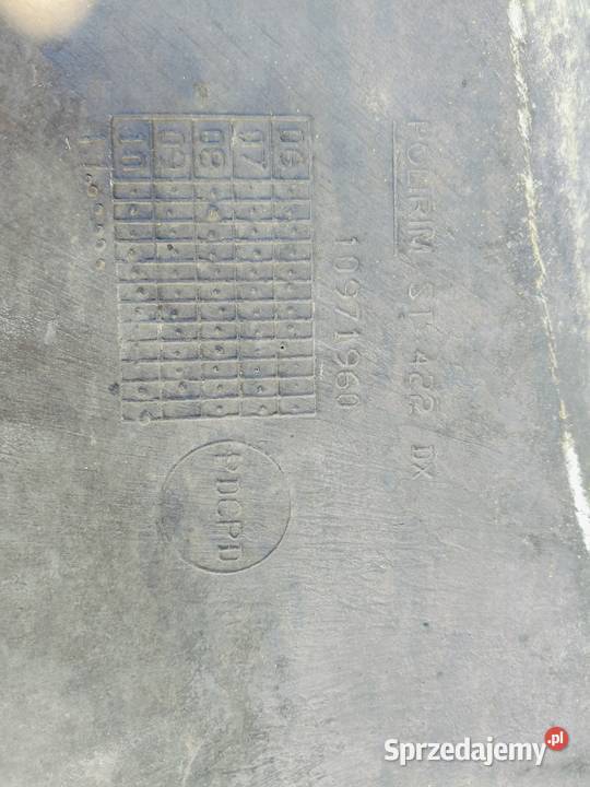 Claas Axion 840 CMatic 13r Prawy błotnik Rolnictwo Stalewo