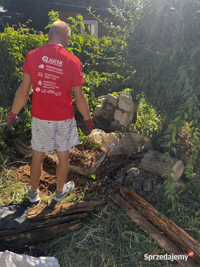 Opróżnianie mieszkań piwnic strychów garaży