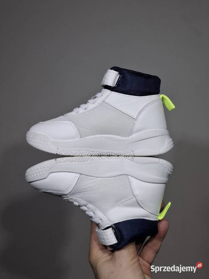 Bekkin 27 białe sportowe buciki dziecięce Sportowe