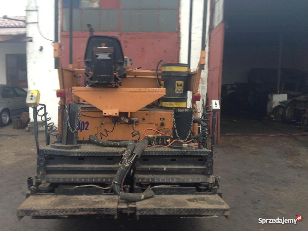 Rozkładarka Mas Bitumicznych