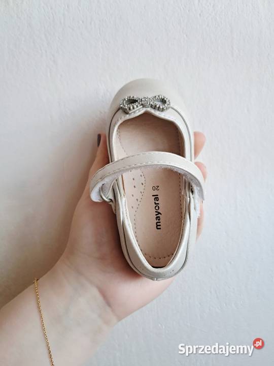 Balerinki dziewczęce Mayoral szary/srebrny łódzkie