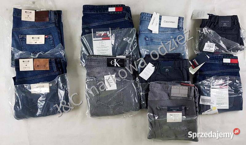 Hurt Markowe jeansy Levis Tommy Hilfiger Calvin Spodnie Tarnowskie Góry