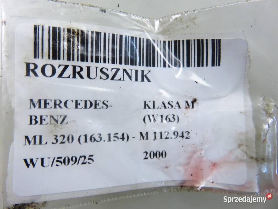 ROZRUSZNIK MERCEDES W163 ML osobowe