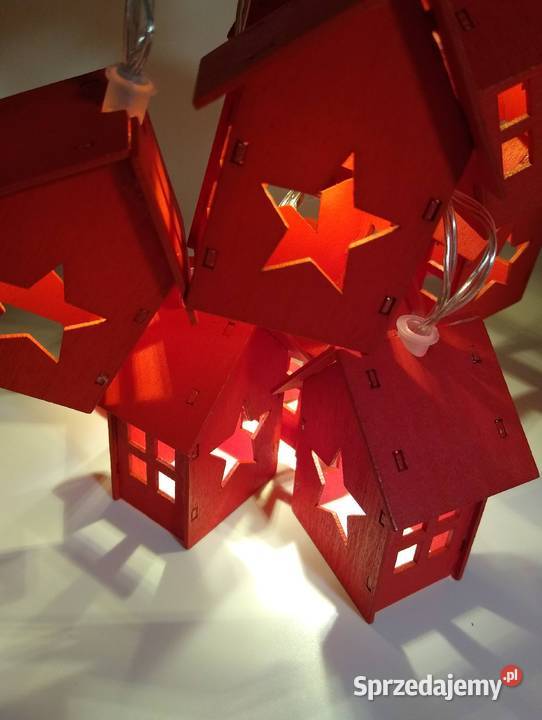 Światełka Domek Domki Led Girlanda Łańcuch Gdańsk