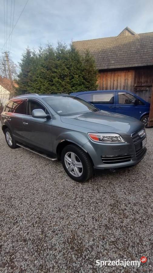 Audi Q7 36 benzgaz zamiana bus ESP Nowy Targ sprzedam