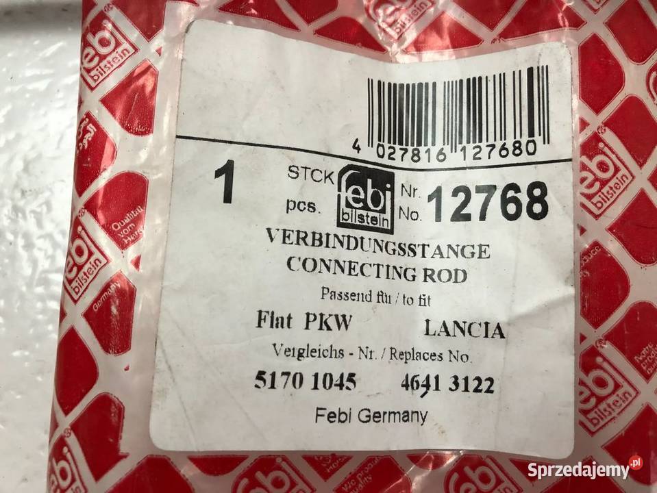 FIAT MAREA MULTIPLA LANCIA LYBRA DEDRA ŁĄCZNIK osobowe Pozostałe Skarżysko-Kamienna