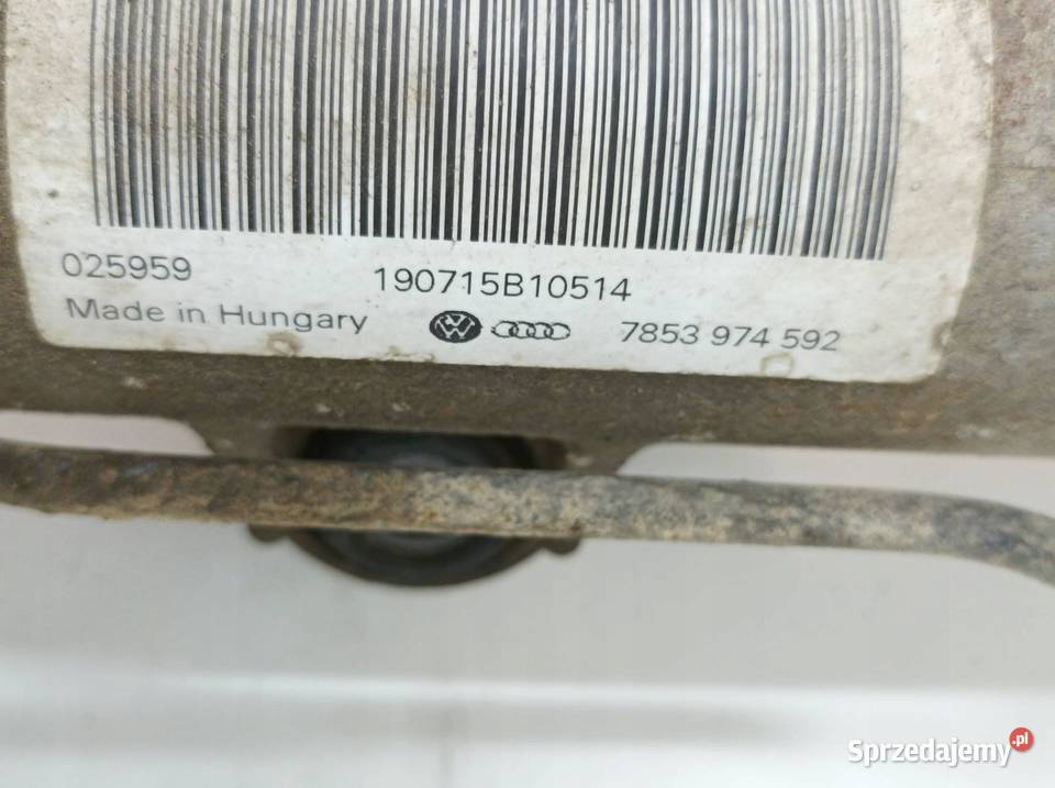 MAGLOWNICA PRZEKŁADNIA EUROPA 7853974592 VW