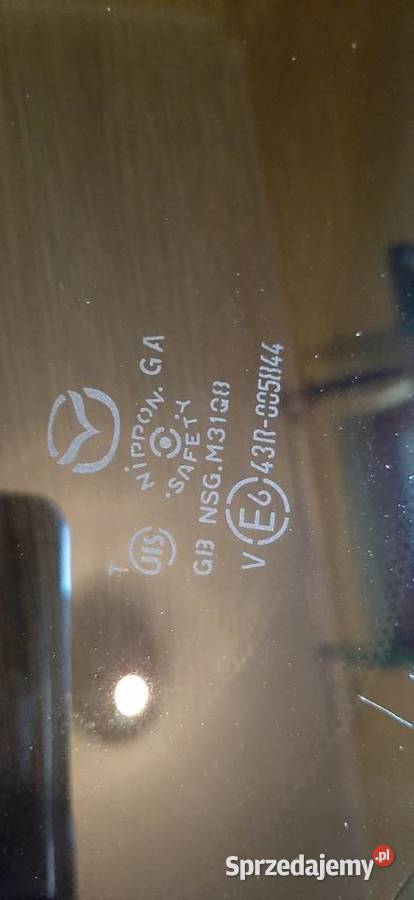 Mazda 6 kombi szyba boczna prawa tylna dolnośląskie Chocianów
