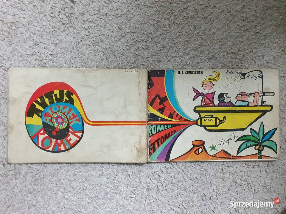 Tytus Romek i ATomek księga V wyd 3 1978 Gdynia