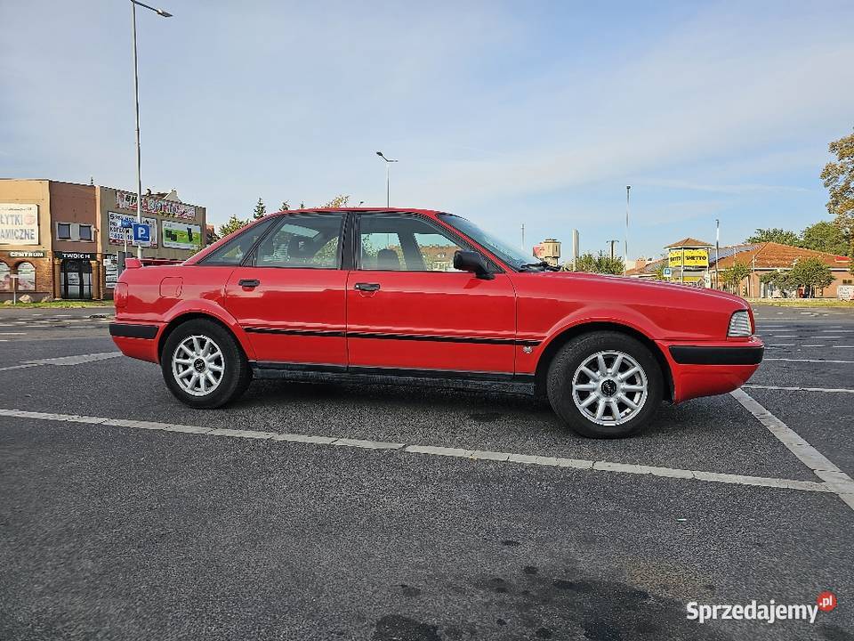 Audi 80 20 115 LPG zabytek Rarytas Okazja czerwony Jarocin