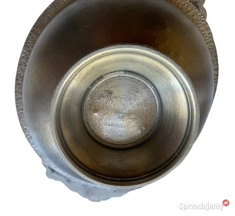 Paterka cynowa na orzechy słodycze Norwegia Warszawa