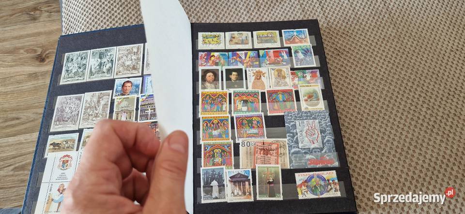 klaser ze znaczkami pocztowymi różne małopolskie Kraków