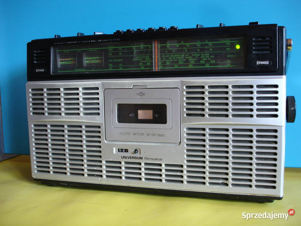 Radiomagnetofon UNIVERSUM SENATOR CTR2387 Pozostałe lubuskie