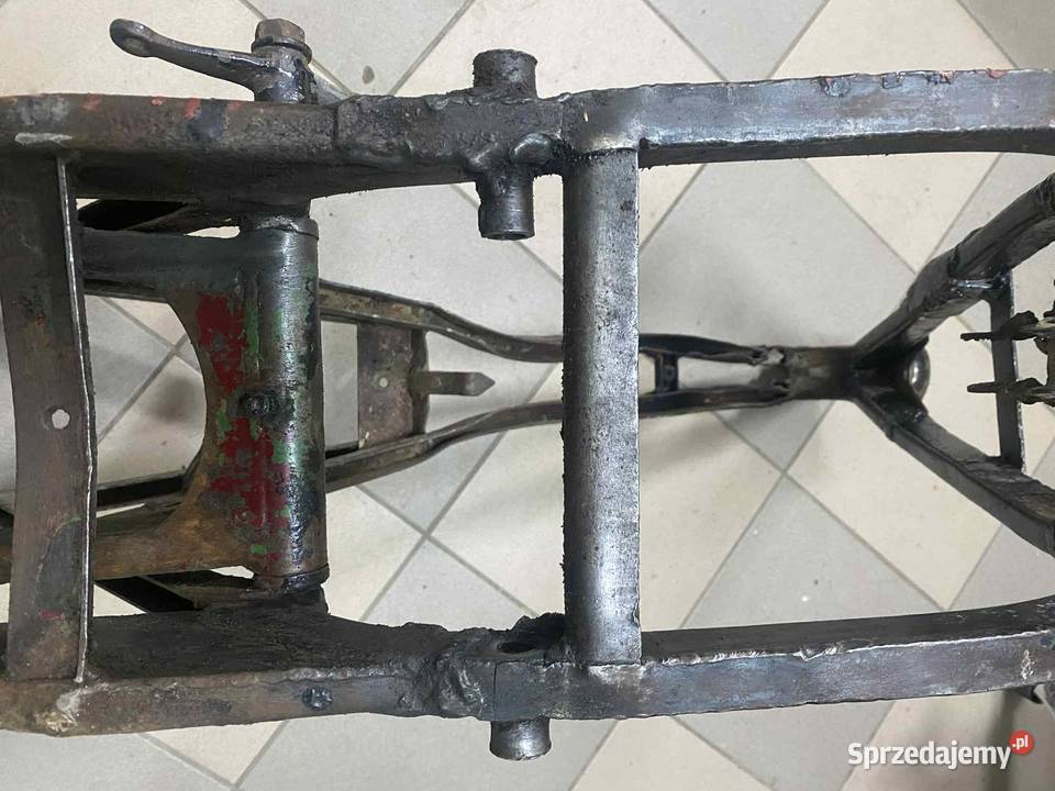 Rama WSK 125 1956 z tabliczką podkarpackie Kołaczyce