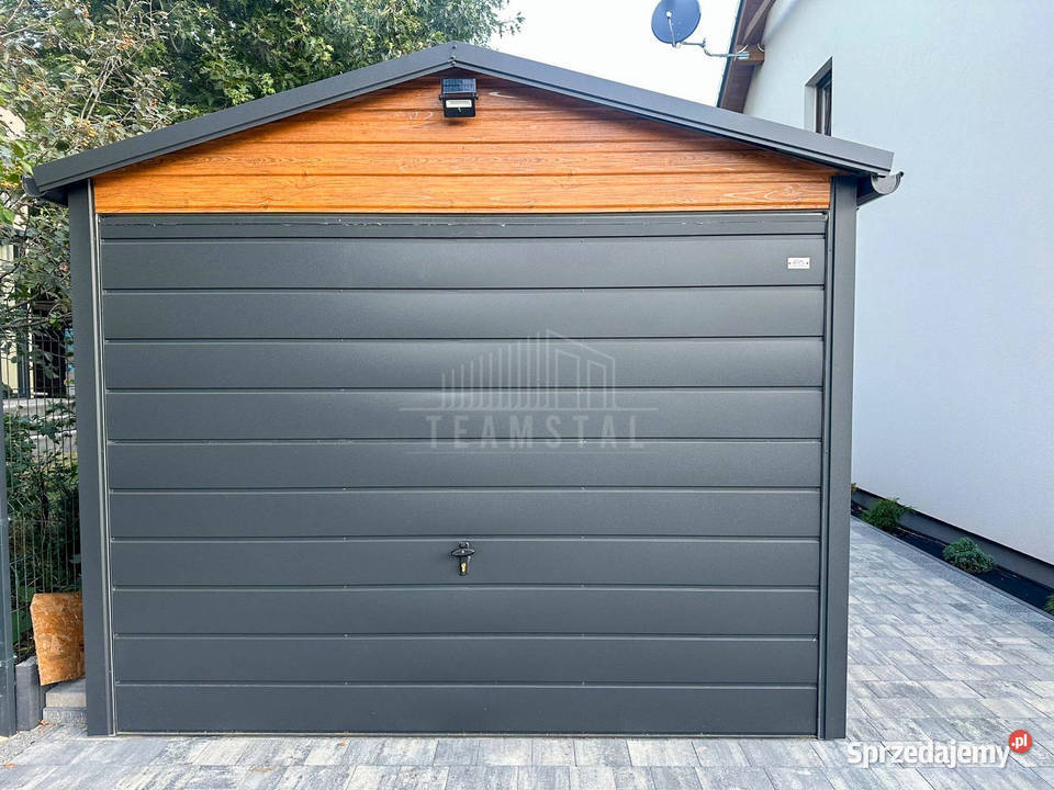 Garaż Blaszany 3x6m Brama uchylna Drzwi Okno zachodniopomorskie Gryfice