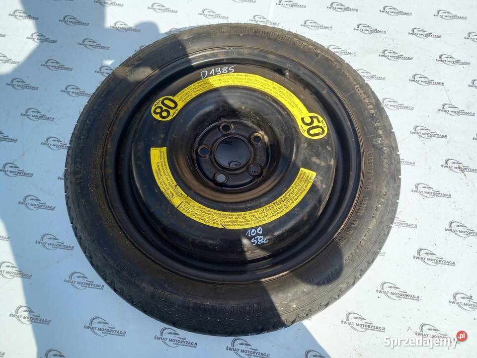 TOYOTA PRIUS YARIS koło dojazdowe 1257016 96M Koła dojazdowe świętokrzyskie sprzedam