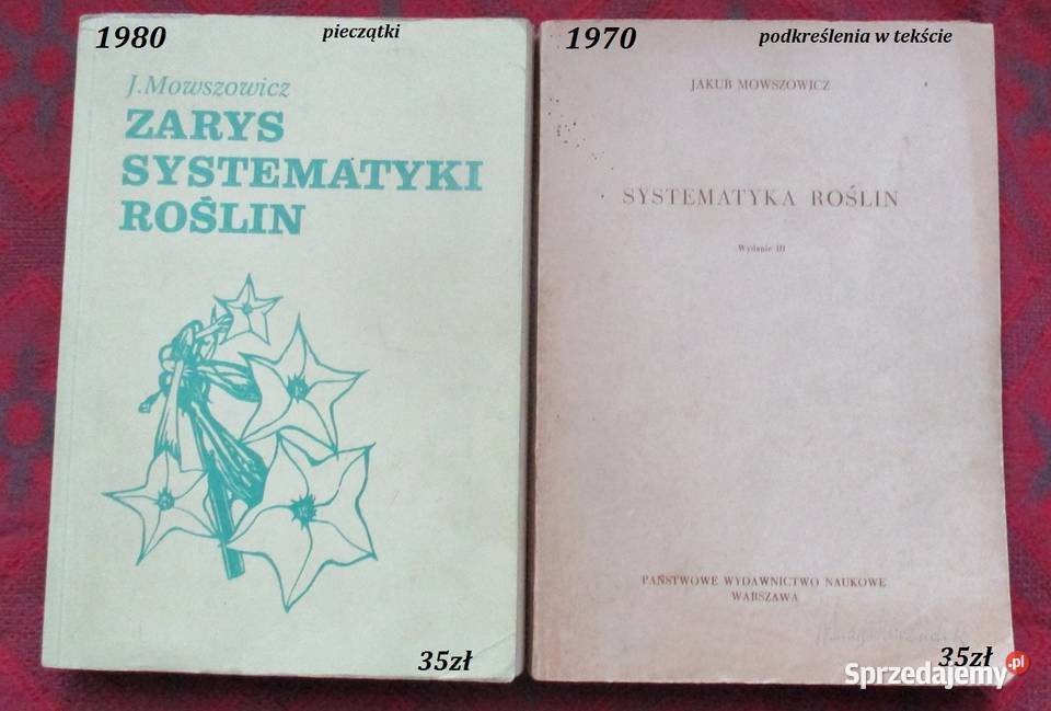 Zarys systematyki roślinSystematyka biologia, ekologia Łódź