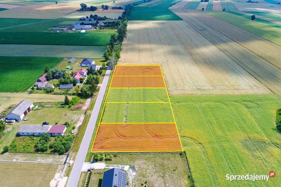 Działki budowlane w zielonej spokojnej okolicy