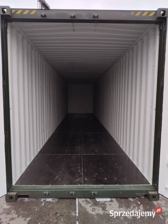 Kontener Morski Magazynowy 40HC nowy One Way 12m Magazynowanie Kalisz sprzedam