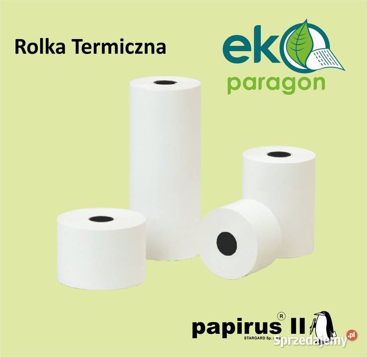Rolki termiczne do kas fiskalnych 57x30 80x80 i Stargard