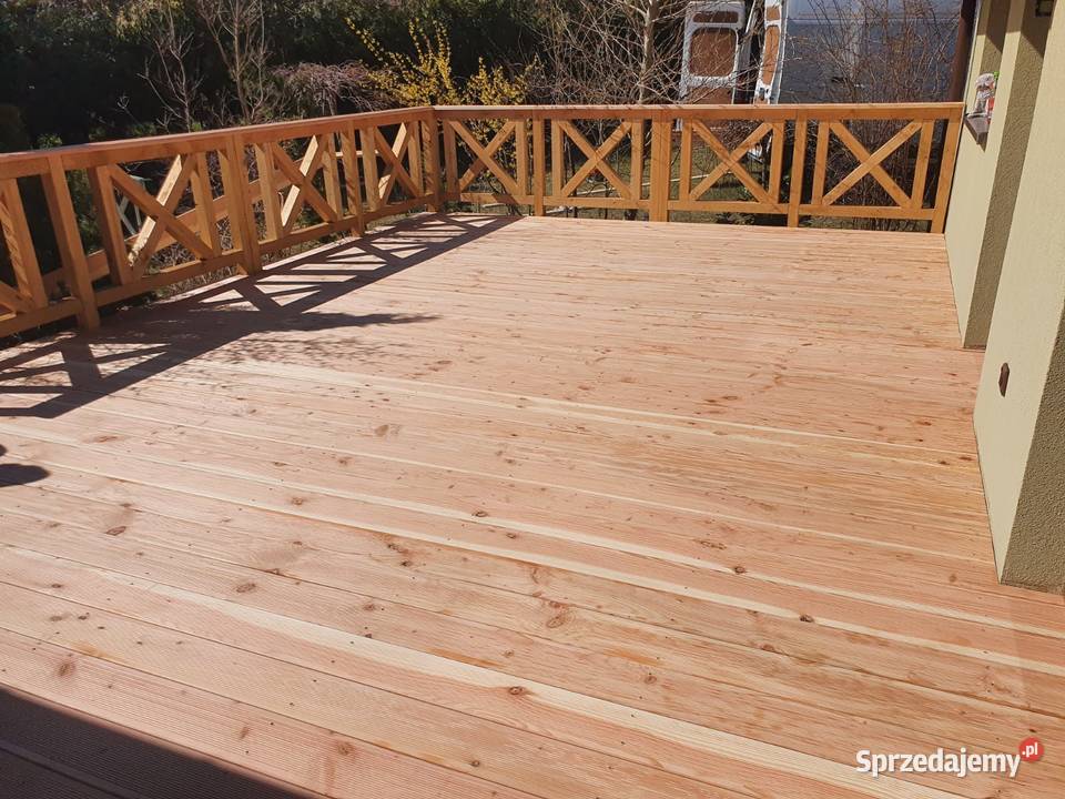 Tarasy drewniane altany wiaty garaże zadaszenia
