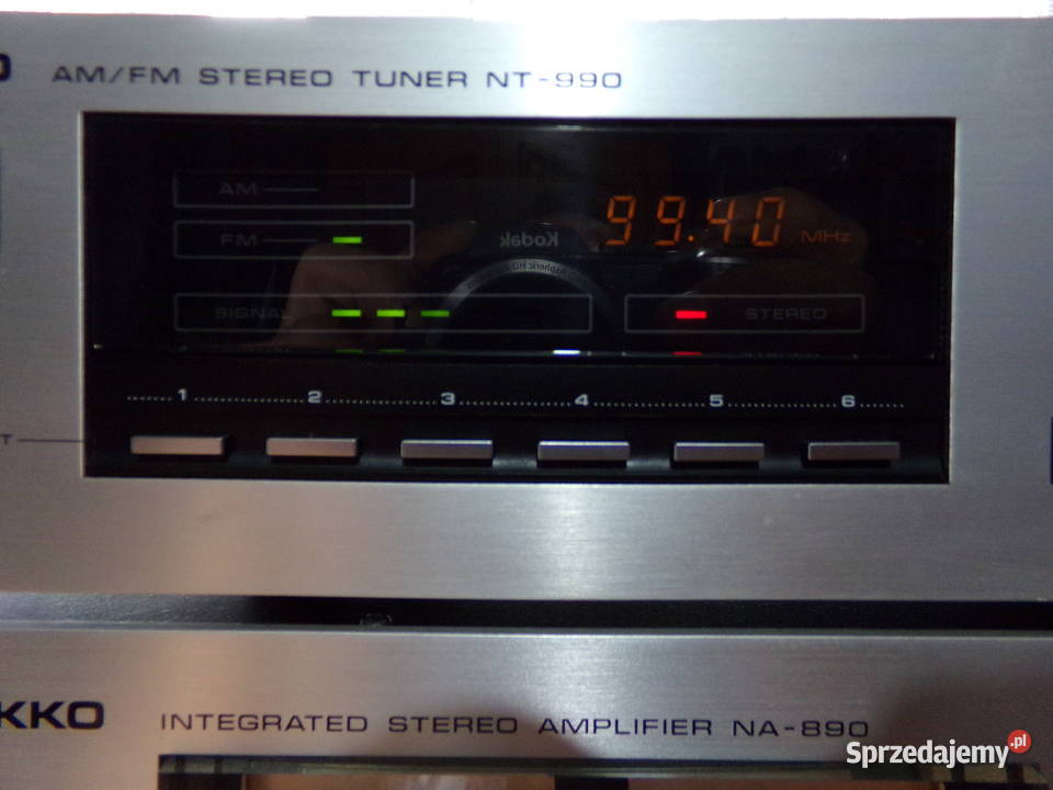 Zestaw audio Nikko NA890 i NT990 Zakrzewo
