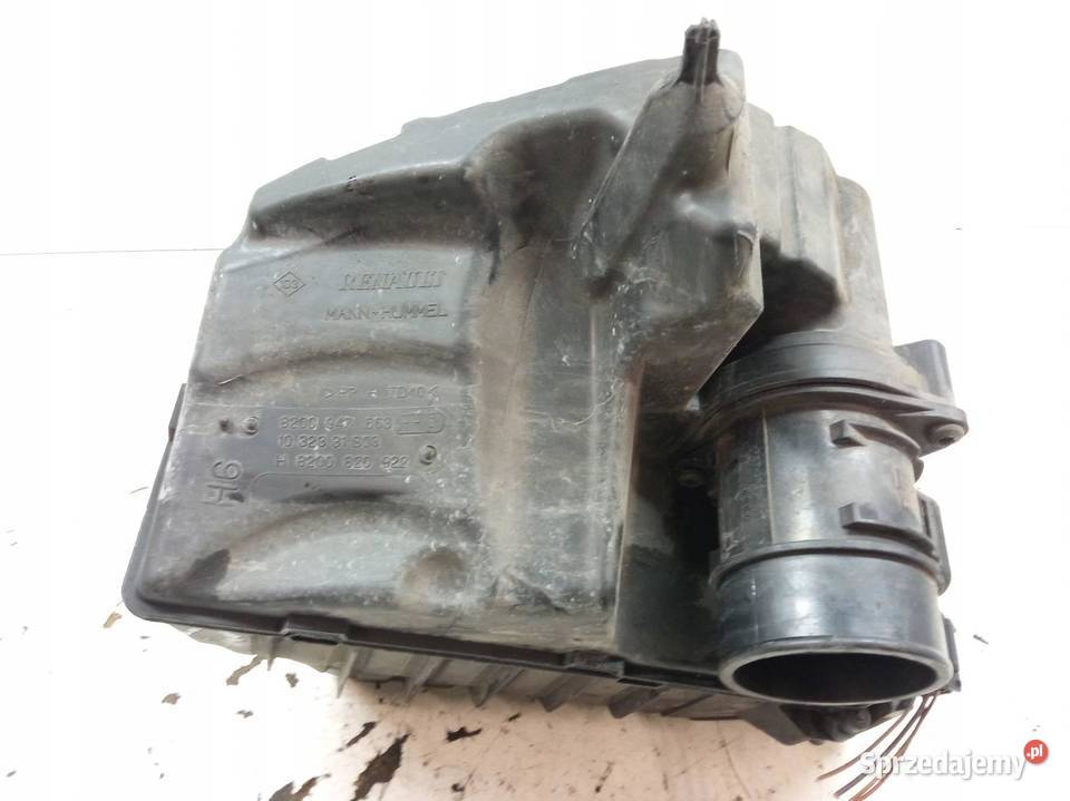 OBUDOWA FILTRA POWIETRZA 8200947663 16 DCI