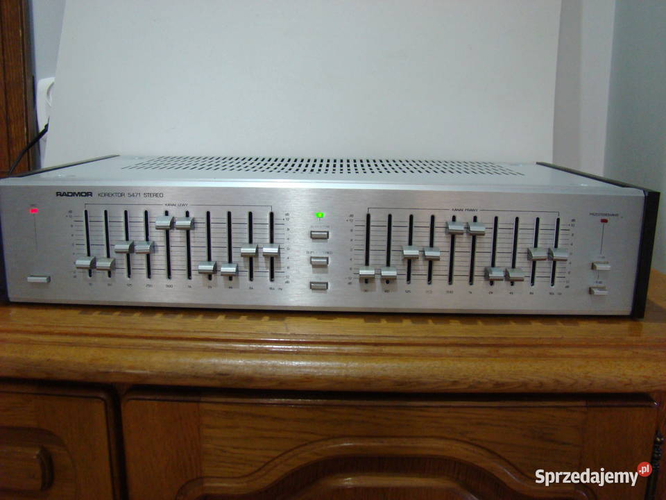 Unitra Radmor 5471 Korektor graficzny srebrnyAL dolnośląskie