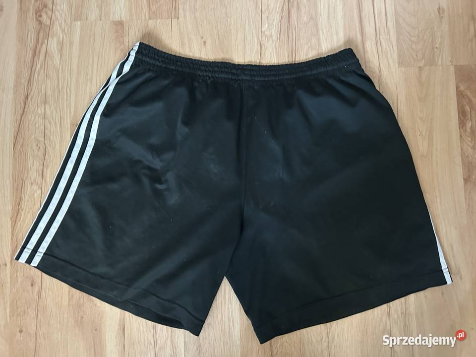 Męskie spodenki adidas czarne M OKAZJA Zamość sprzedam
