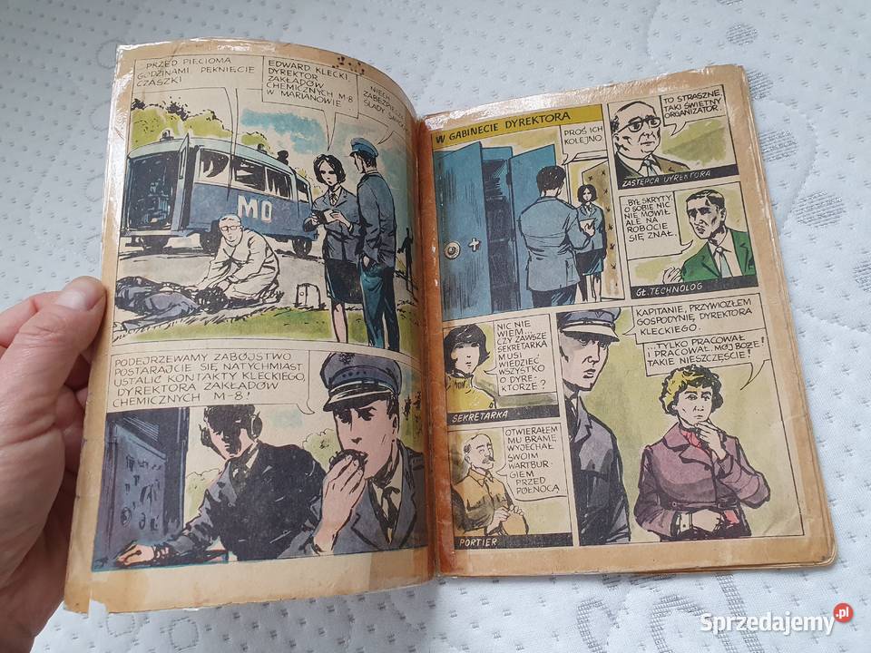 Kapitan Żbik Dziękuję Kapitanie Rosiński komiks Polskie