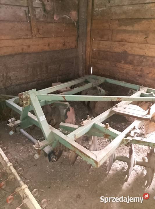 Brona talerzowa BOMET 315 47 talerze nieuszkodzony Korycin