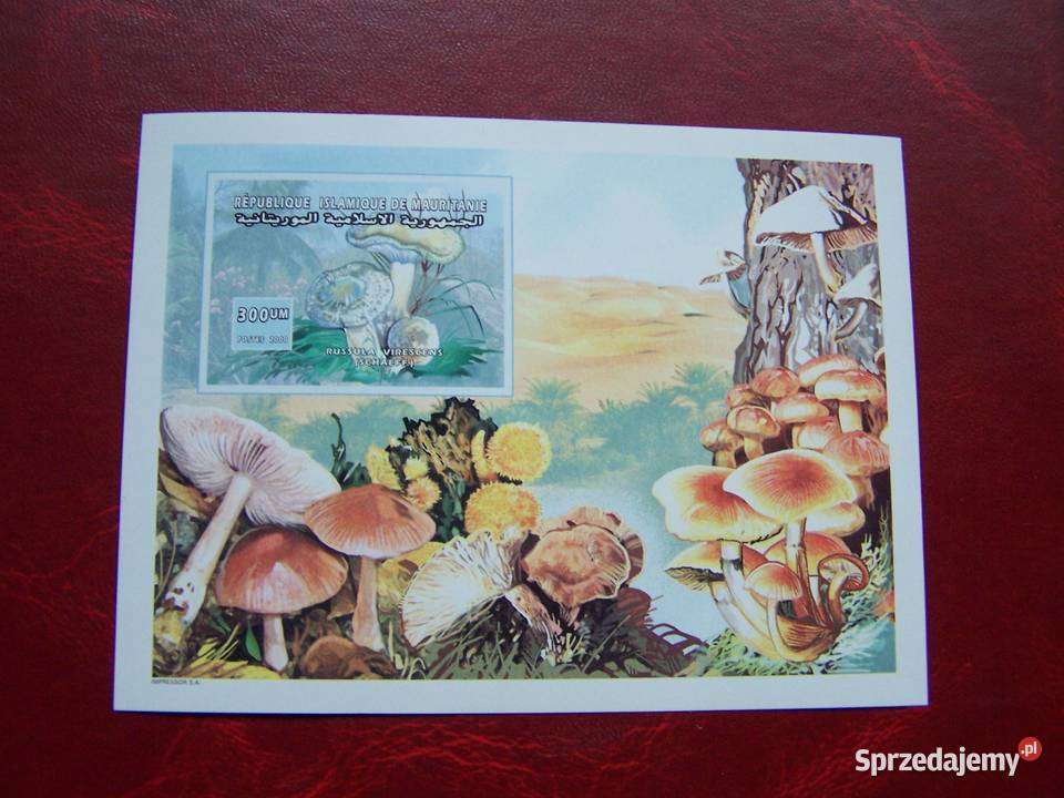 Mauretania 2000 MNH Cięty Flora Grzyby Tychy