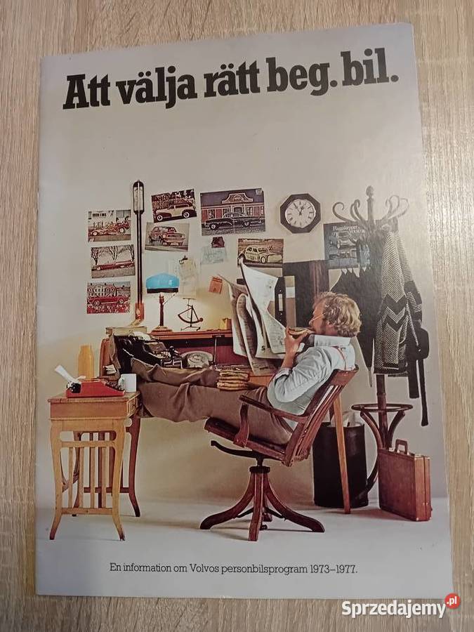 Volvo prospekt Pozostałe Oblekoń