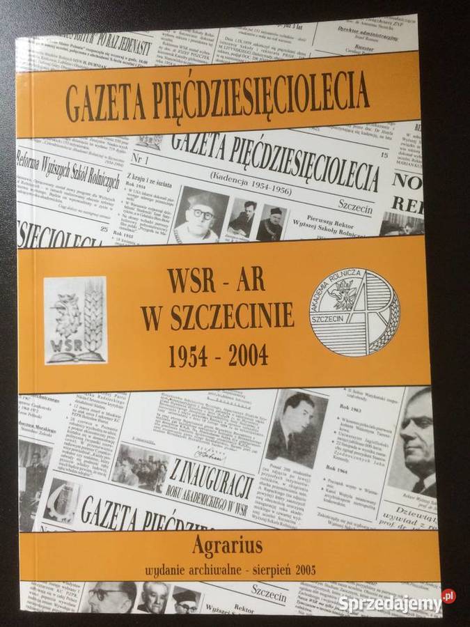 3292 WSR AR W Szczecinie 1954 2004 zachodniopomorskie sprzedam