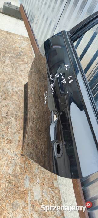 DRZWI LEWY TYŁ AUDI A6 C8 LY9T AVANT KOMBI ORG Przystajń