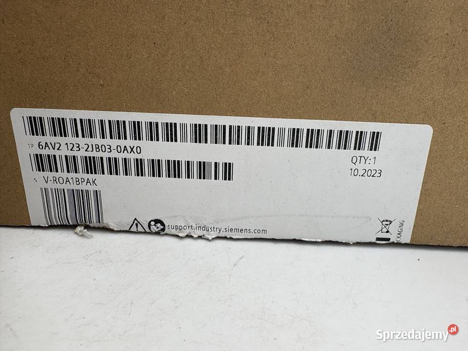 Siemens 6AV2 1232JB030AX0 HMI Panel Warszawa