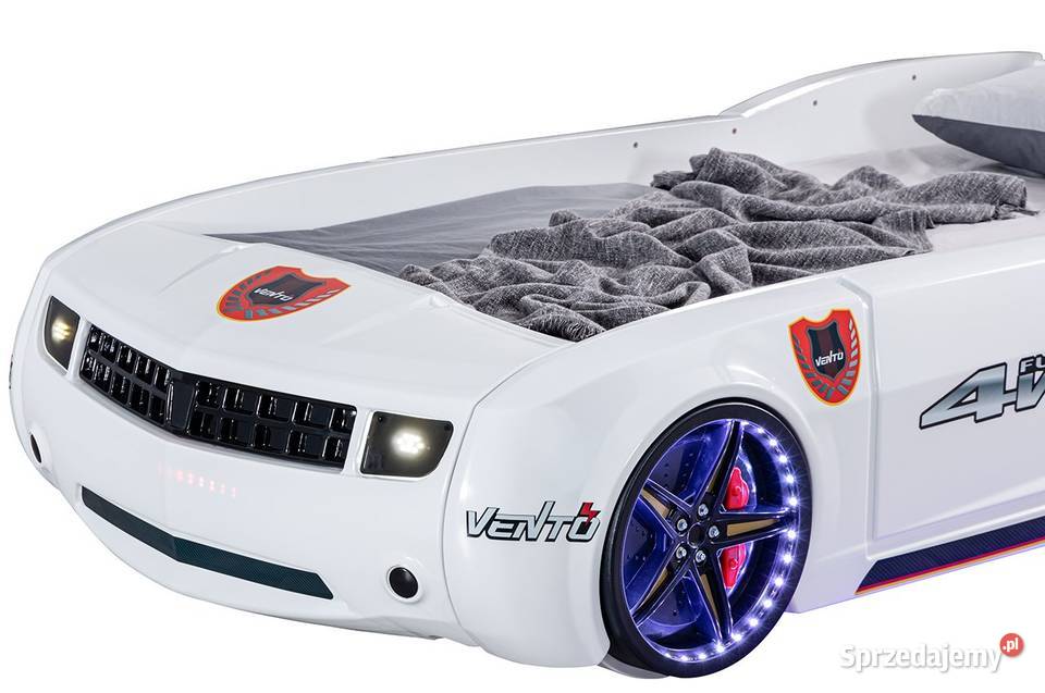 Łóżko auto samochód Camaro Dodge LED pilot Katowice